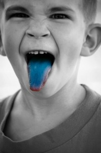 Sno Cone Tongue by lilgoldwmn at www.sxc.hu