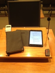 My Tools in the Pulpit