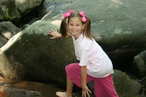 Brooke on the Rocks