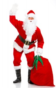 Happy Christmas Santa by Kurhan at                    freeimages.com