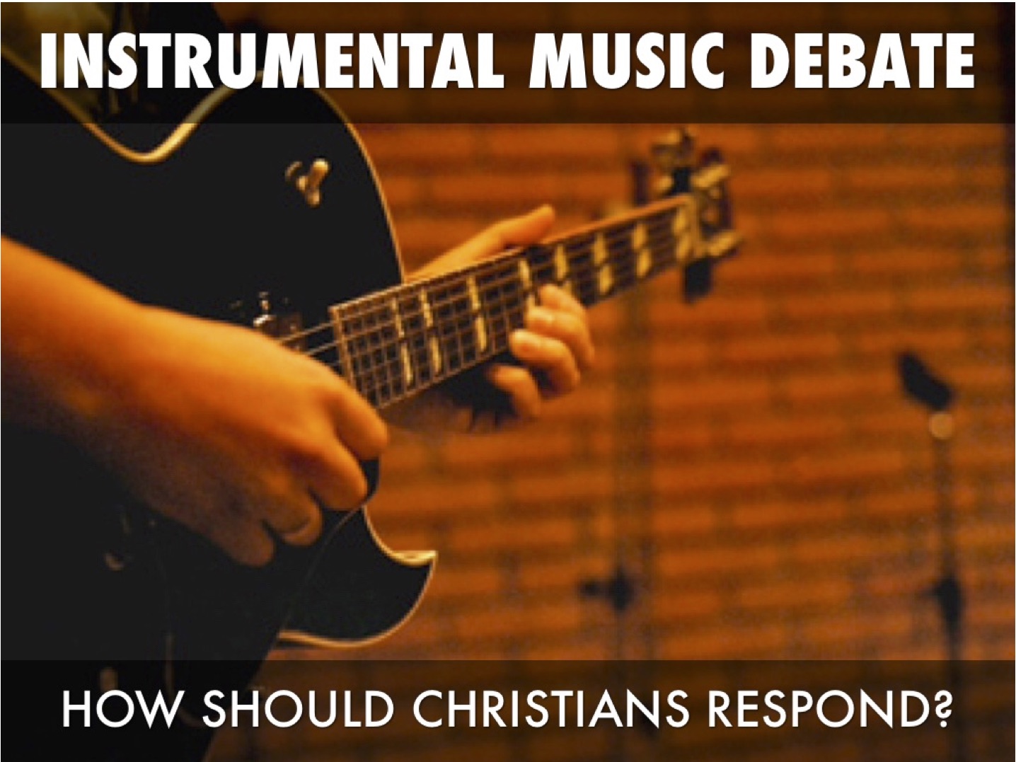 Fragua eslogan Miguel Ángel Instrumental Music Debate: How Should We Respond? | Life in the Kingdom